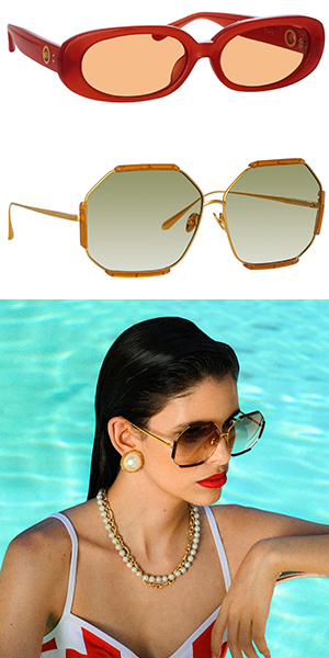 Womens Oversized Linda Farrow Sunglasses With UV400 Lenses Top Quality  Sports Retro Eyewear In Box And Case From Shopstyles, $24.88 | DHgate.Com