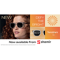 VM - Shamir Launches Transitions XTRActive New Generation Lenses